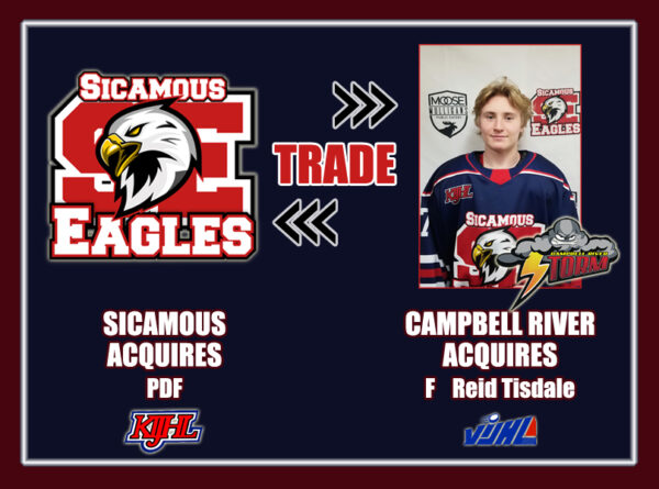 TRADE: Tisdale to Campbell River of VIJHL